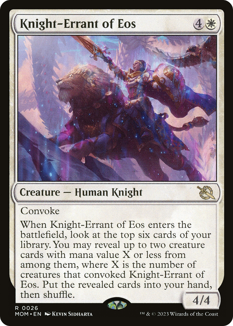Knight-Errant of Eos [March of the Machine] | Cracking-Singles