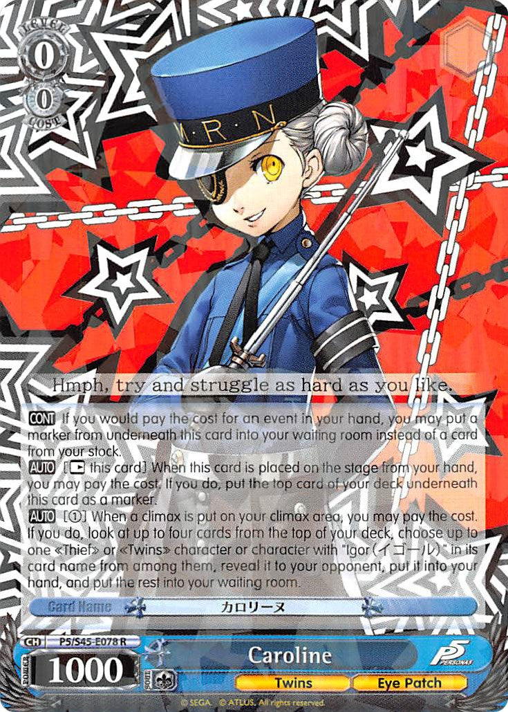 Caroline (P5/S45-E078 R) [Persona 5] | Cracking-Singles