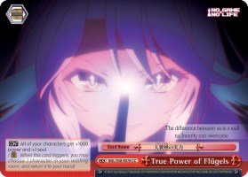 True Power of Flugels (NGL/S58-E078 CC) [No Game No Life] | Cracking-Singles