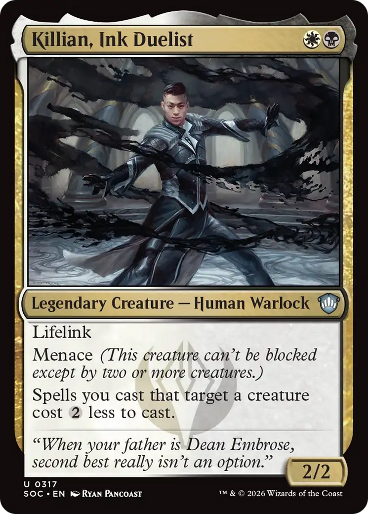 Killian, Ink Duelist [Secrets of Strixhaven Commander] | Cracking-Singles