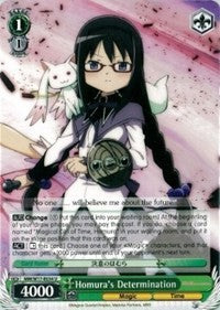 Homura's Determination (MM/W17-E034 U) [Puella Magi Madoka Magica] | Cracking-Singles