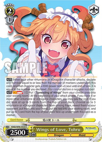 Wings of Love, Tohru [Miss Kobayashi's Dragon Maid] | Cracking-Singles