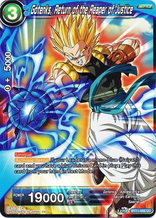 Gotenks, Return of the Reaper of Justice (BT11-056) [Vermilion Bloodline 2nd Edition] | Cracking-Singles