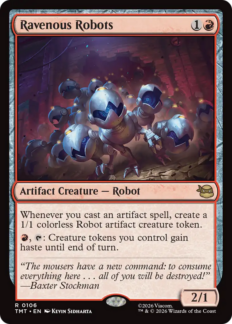 Ravenous Robots [Teenage Mutant Ninja Turtles] | Cracking-Singles