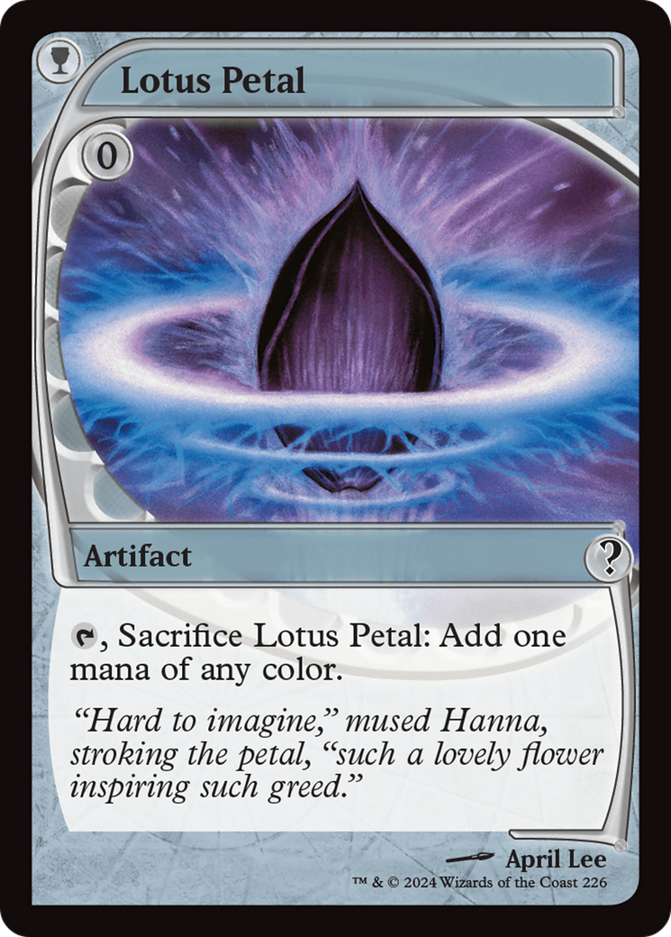Lotus Petal (Future Sight) [Mystery Booster 2] | Cracking-Singles