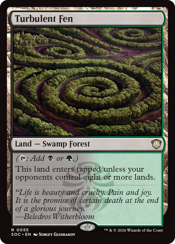 Turbulent Fen [Secrets of Strixhaven Commander] | Cracking-Singles