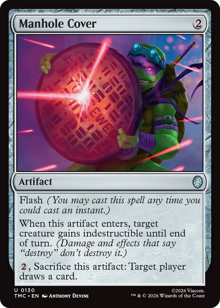Manhole Cover [Teenage Mutant Ninja Turtles Commander] | Cracking-Singles
