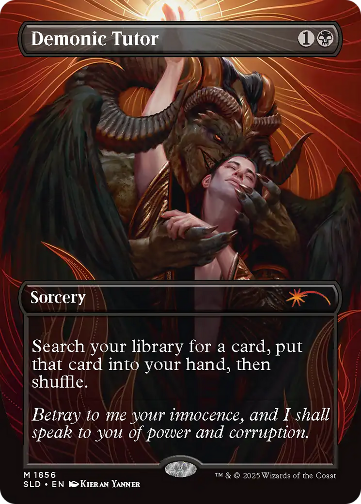 Demonic Tutor [Secret Lair Drop Series] | Cracking-Singles