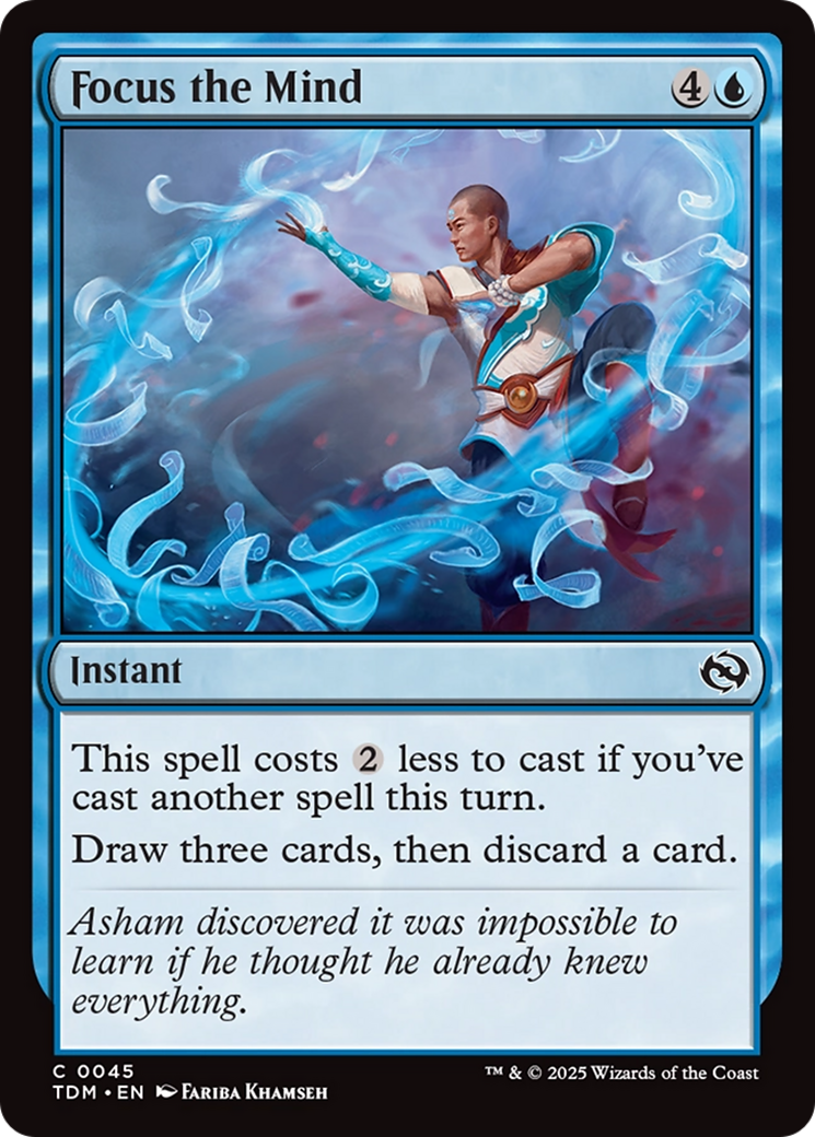 Focus the Mind [Tarkir: Dragonstorm] | Cracking-Singles
