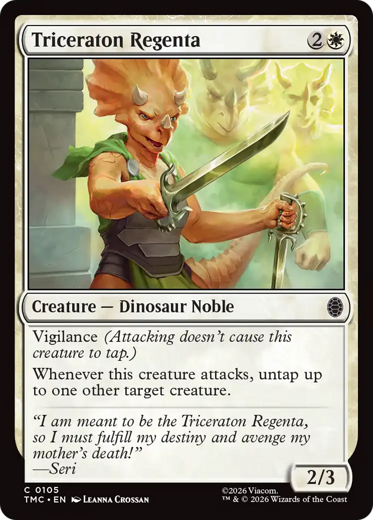 Triceraton Regenta [Teenage Mutant Ninja Turtles Commander] | Cracking-Singles