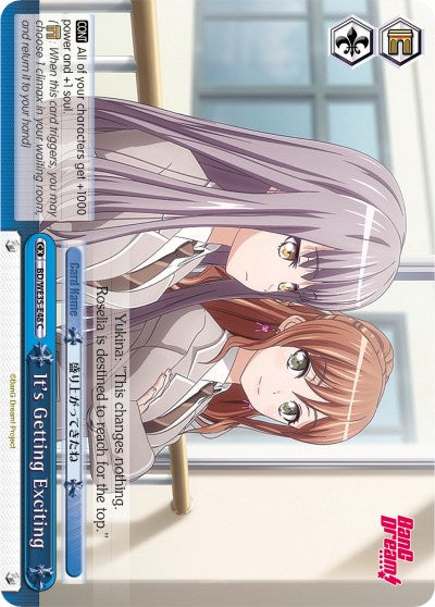 It's Getting Exciting (BD/WE35-E48 C) [Poppin'Party x Roselia] | Cracking-Singles