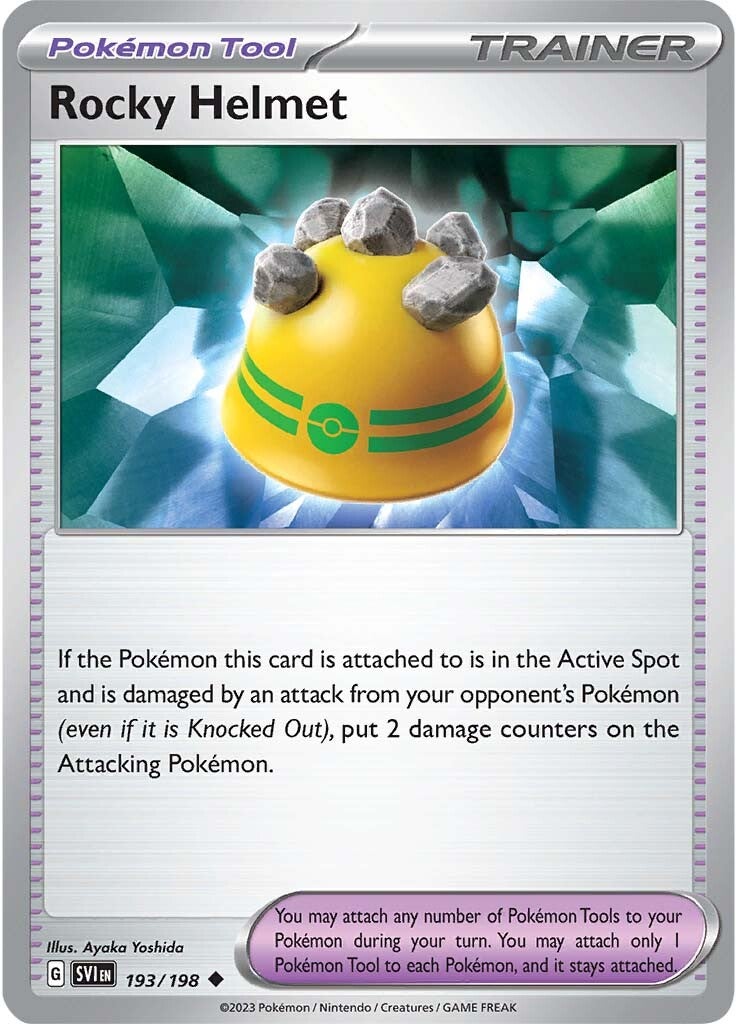 Rocky Helmet (193/198) [Scarlet & Violet: Base Set] | Cracking-Singles