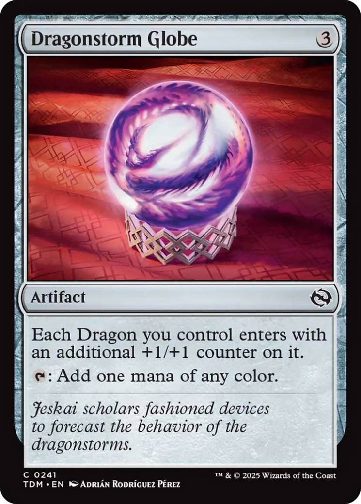 Dragonstorm Globe [Tarkir: Dragonstorm] | Cracking-Singles