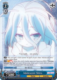 Adolescent Shiro (NGL/S58-E094 C) [No Game No Life] | Cracking-Singles