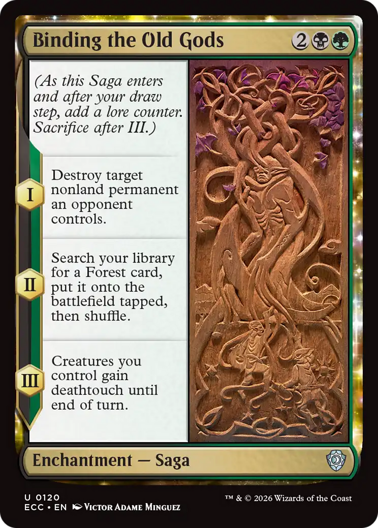 Binding the Old Gods [Lorwyn Eclipsed Commander] | Cracking-Singles