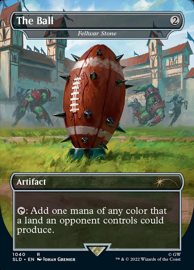 The Ball - Fellwar Stone (Borderless) [Secret Lair Drop Series] | Cracking-Singles