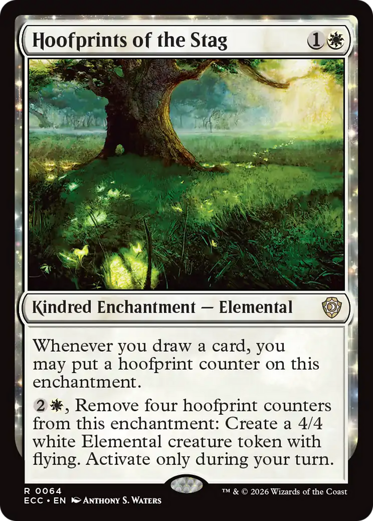 Hoofprints of the Stag [Lorwyn Eclipsed Commander] | Cracking-Singles