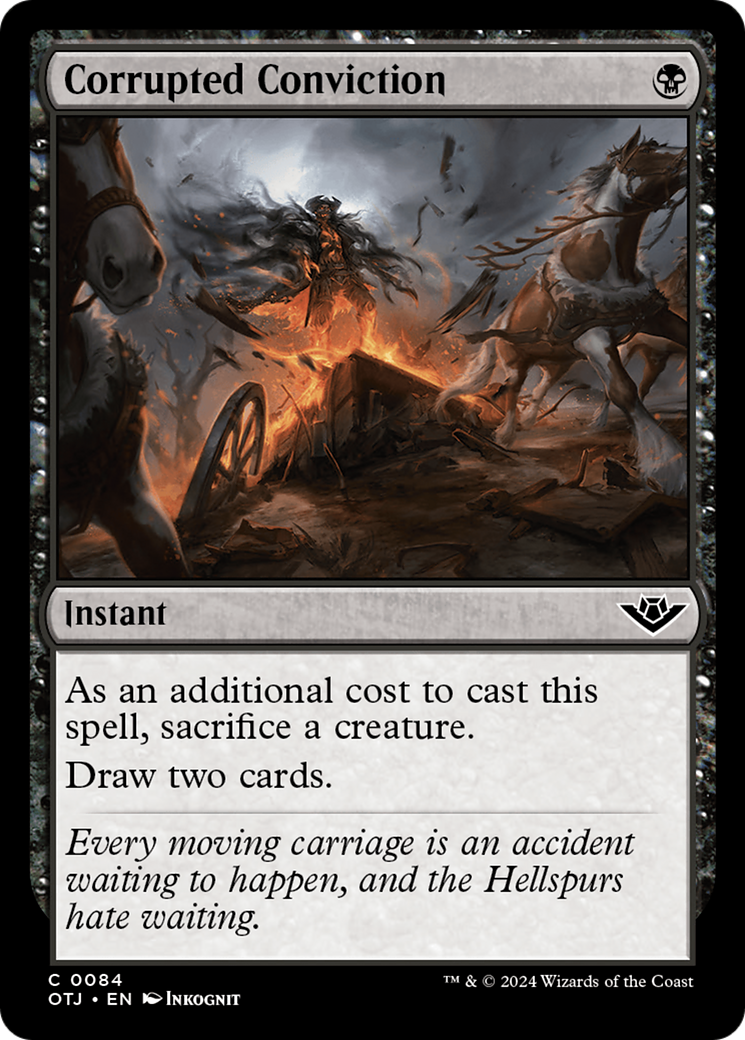 Corrupted Conviction [Outlaws of Thunder Junction] | Cracking-Singles