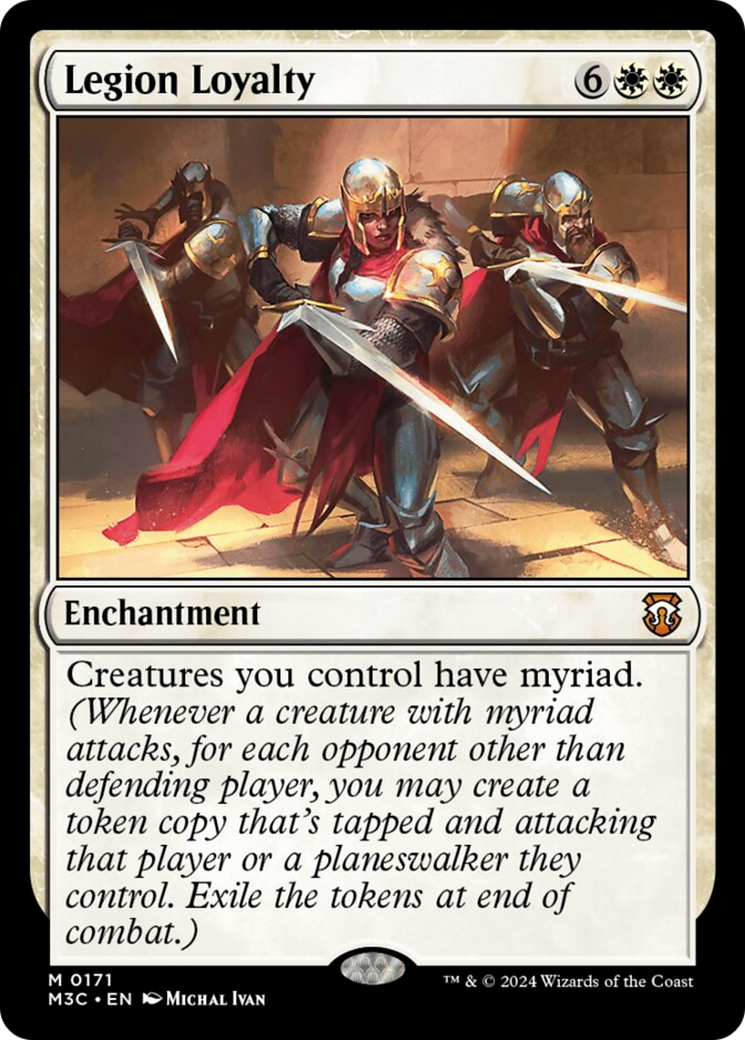 Legion Loyalty (Ripple Foil) [Modern Horizons 3 Commander] | Cracking-Singles