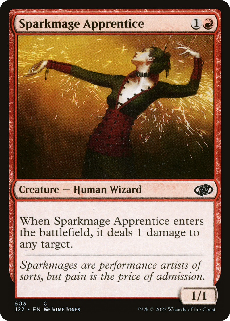 Sparkmage Apprentice [Jumpstart 2022] | Cracking-Singles