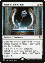 Mace of the Valiant [Phyrexia: All Will Be One Commander] | Cracking-Singles