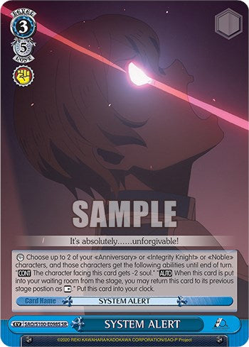 SYSTEM ALERT [Sword Art Online Animation 10th Anniversary] | Cracking-Singles
