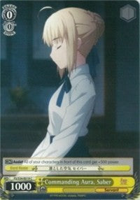 Commanding Aura, Saber (FS/S34-E019 C) [Fate/Stay Night [Unlimited Blade Works]] | Cracking-Singles
