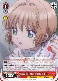 Sakura: Irresistible Pull (CCS/WX01-071 C) [Cardcaptor Sakura: Clear Card] | Cracking-Singles