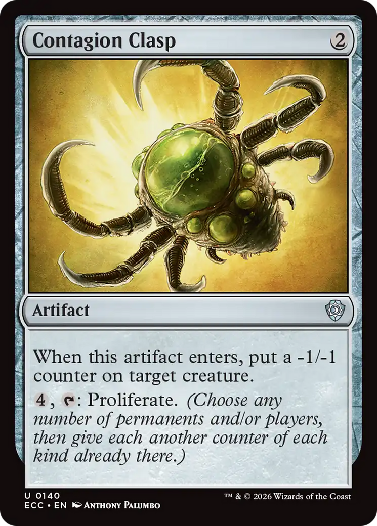 Contagion Clasp [Lorwyn Eclipsed Commander] | Cracking-Singles
