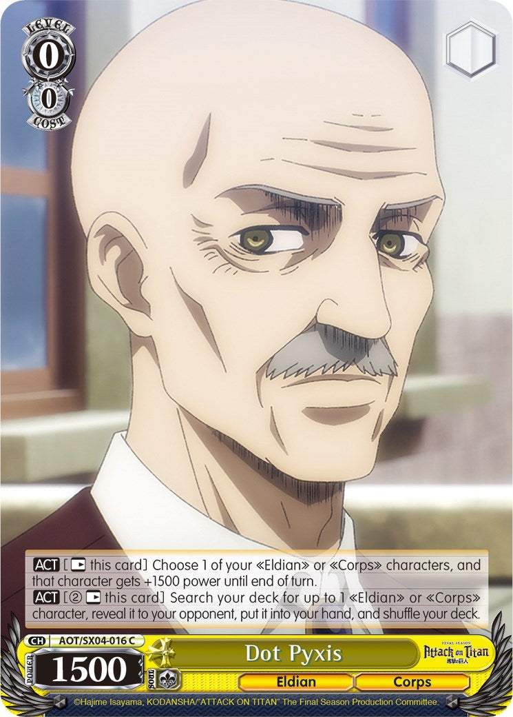 Dot Pyxis [Attack On Titan: Final Season] | Cracking-Singles