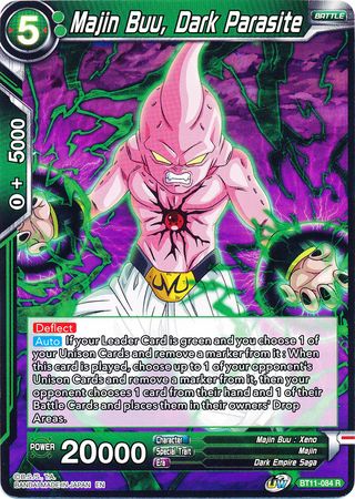 Majin Buu, Dark Parasite (BT11-084) [Vermilion Bloodline] | Cracking-Singles