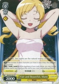 Fair and Beautiful, Mami (MM/W35-E015 C) [Puella Magi Madoka Magica the Movie -Rebellion-] | Cracking-Singles