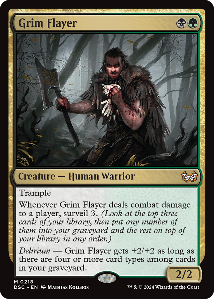 Grim Flayer [Duskmourn: House of Horror Commander] | Cracking-Singles