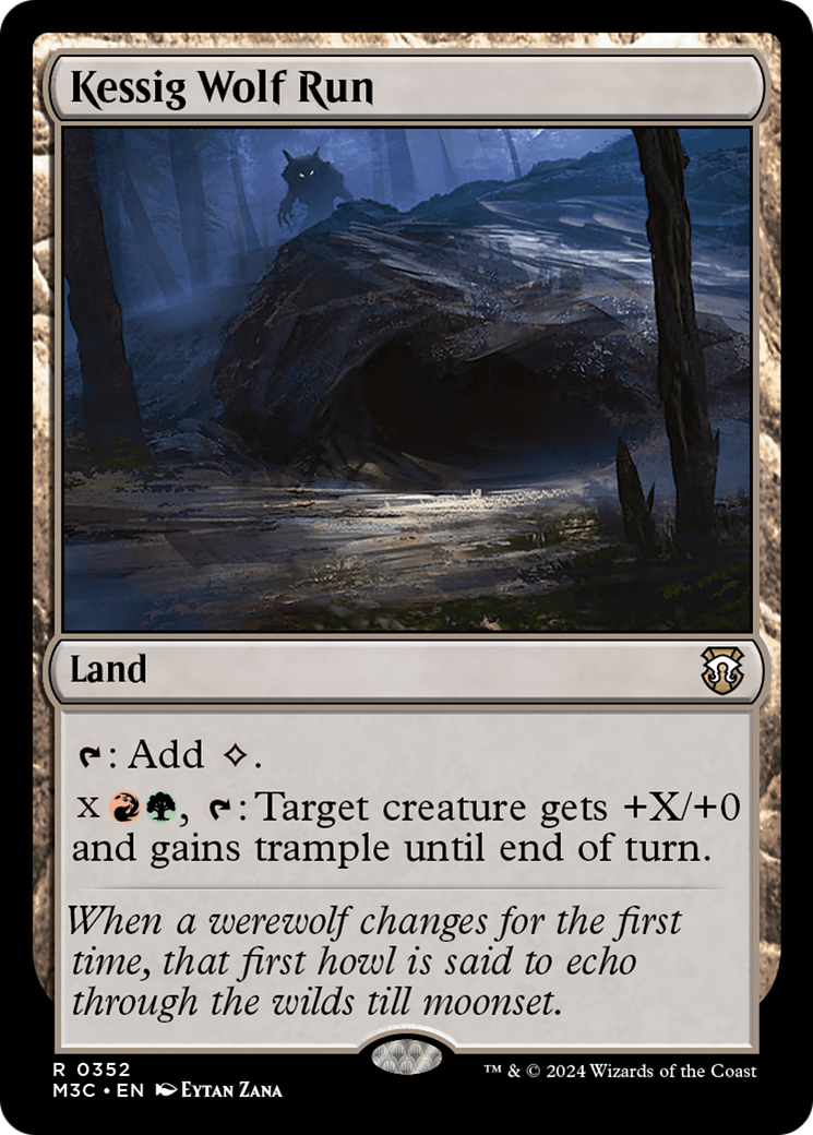 Kessig Wolf Run (Ripple Foil) [Modern Horizons 3 Commander] | Cracking-Singles