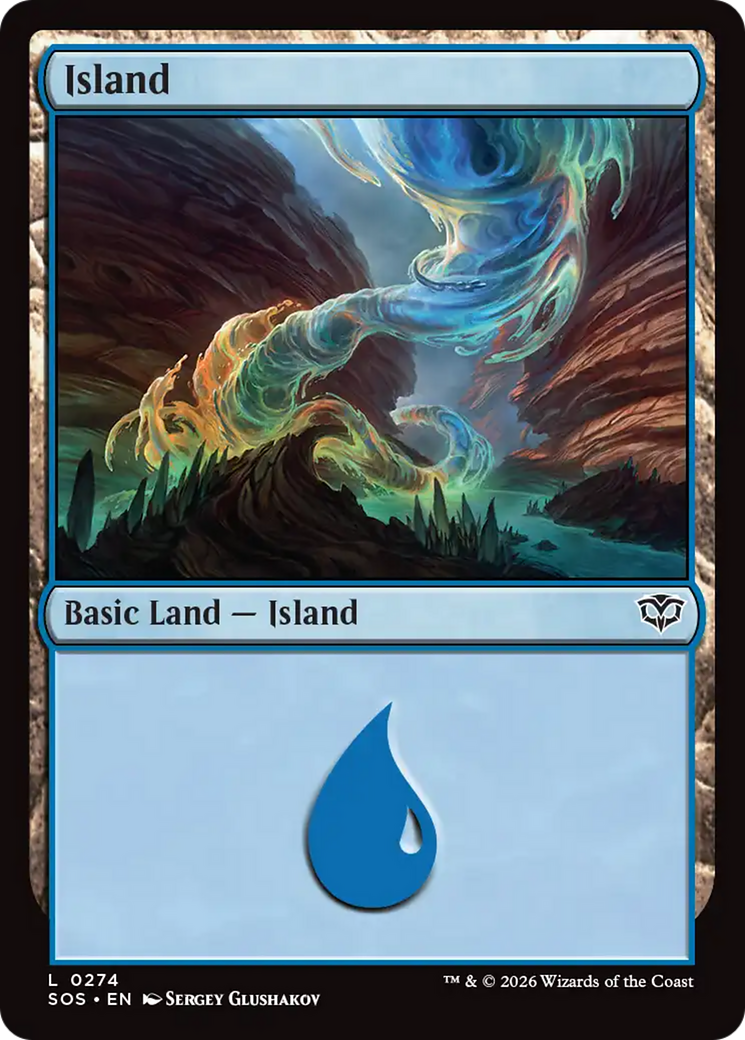 Island (0274) [Secrets of Strixhaven] | Cracking-Singles