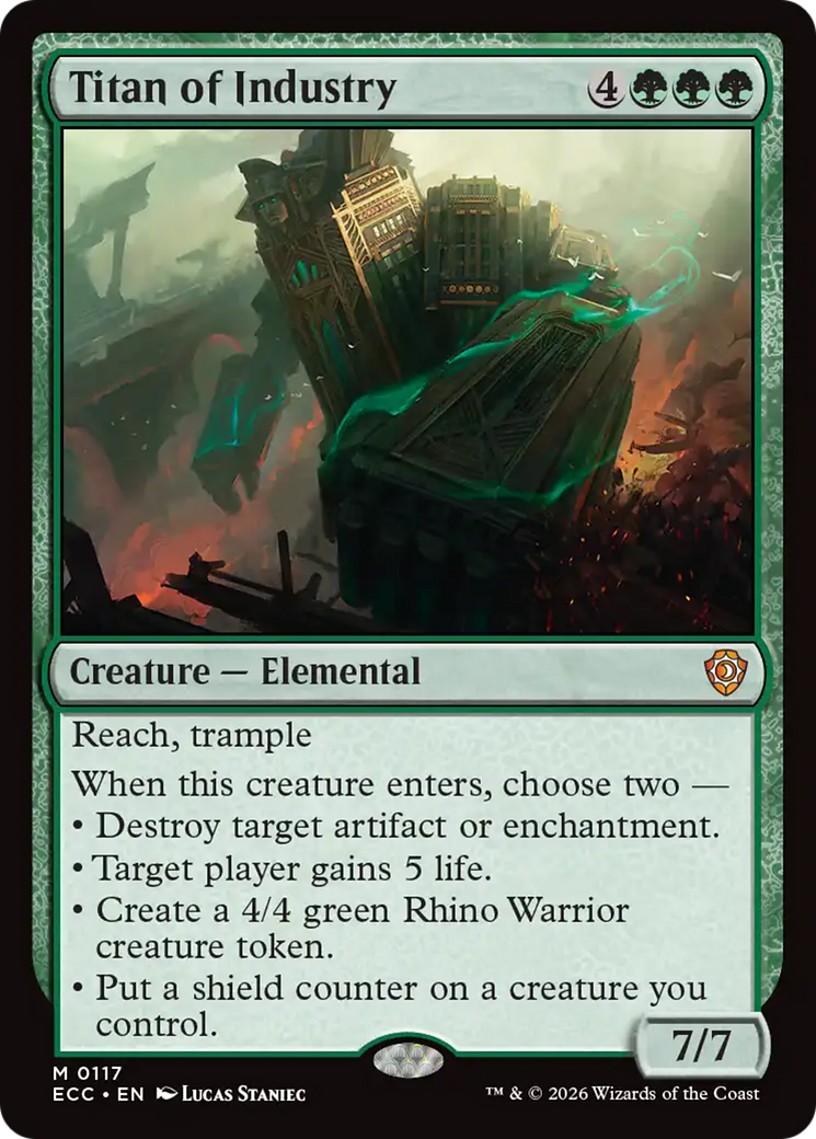 Titan of Industry [Lorwyn Eclipsed Commander] | Cracking-Singles