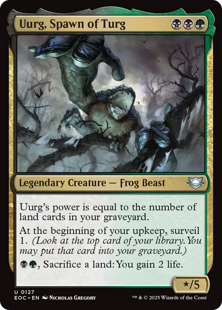 Uurg, Spawn of Turg [Edge of Eternities Commander] | Cracking-Singles
