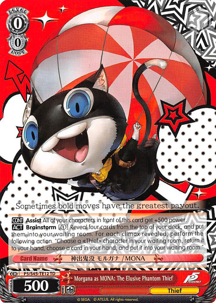 Morgana as MONA: The Elusive Phantom Thief (P5/S45-TE12 TD) [Persona 5] | Cracking-Singles