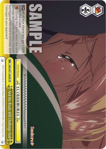 And the Rivals Will Challenge God [Saekano How to Raise a Boring Girlfriend. flat] | Cracking-Singles