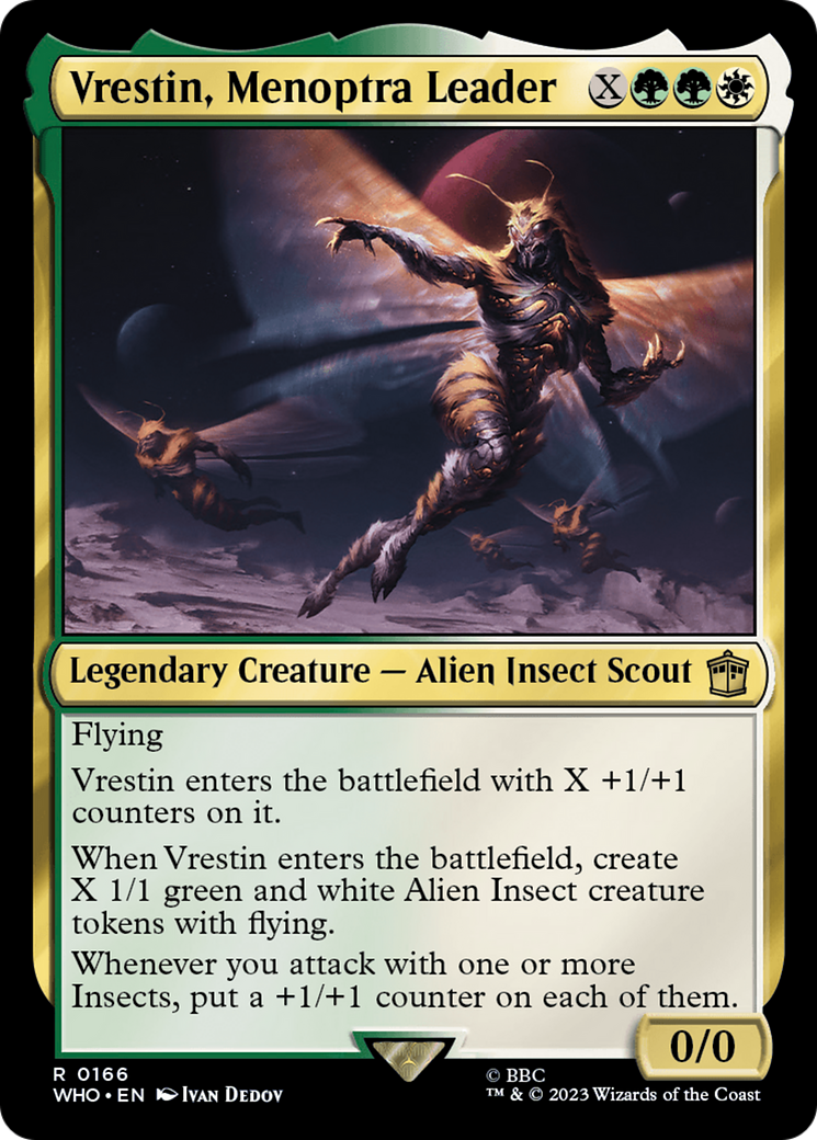 Vrestin, Menoptra Leader [Doctor Who] | Cracking-Singles