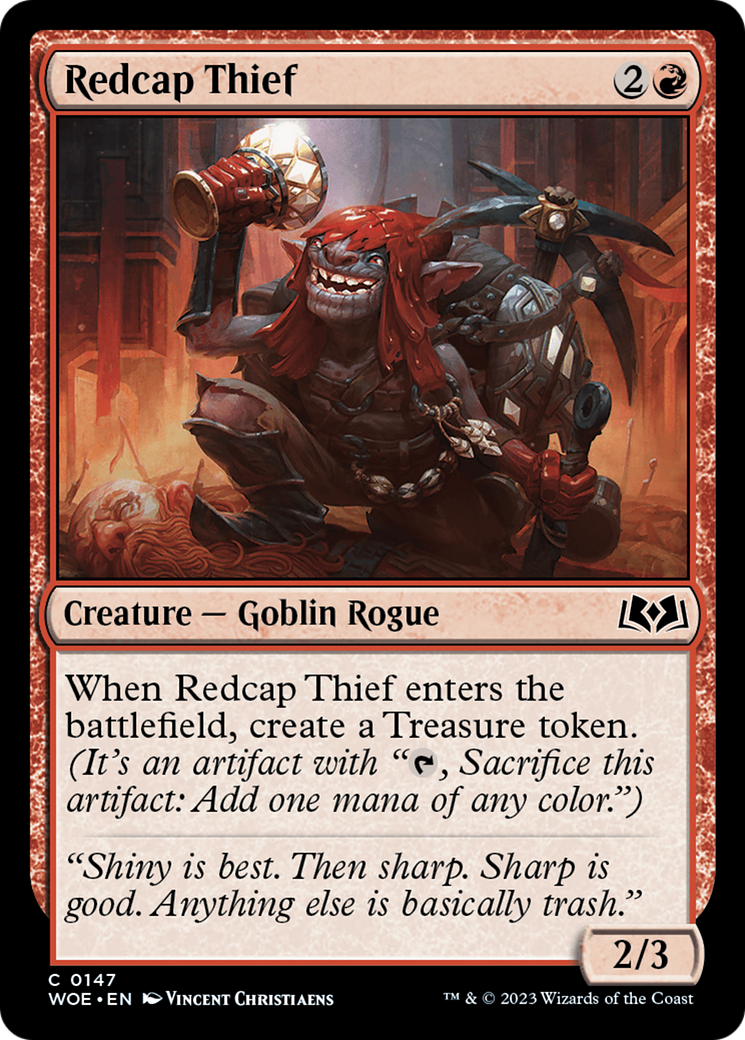 Redcap Thief [Wilds of Eldraine] | Cracking-Singles