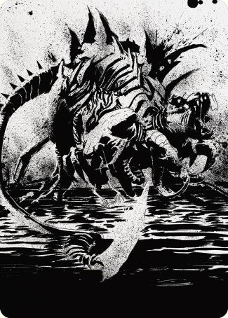 Karumonix, the Rat King Art Card [Phyrexia: All Will Be One Art Series] | Cracking-Singles