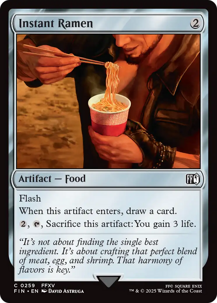 Instant Ramen [FINAL FANTASY] | Cracking-Singles