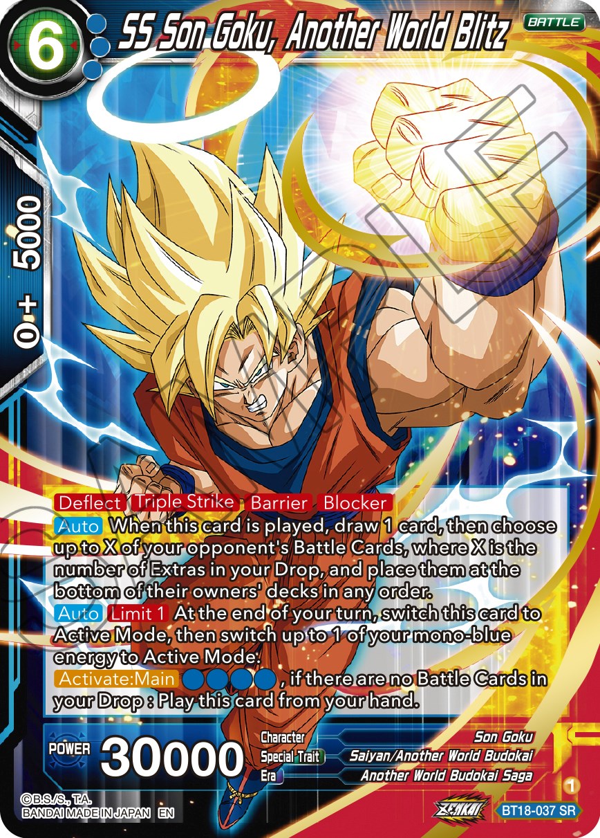 SS Son Goku, Another World Blitz (BT18-037) [Dawn of the Z-Legends] | Cracking-Singles