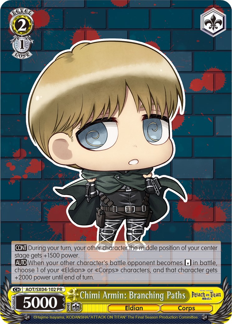 Chimi Armin: Branching Paths [Attack On Titan: Final Season] | Cracking-Singles