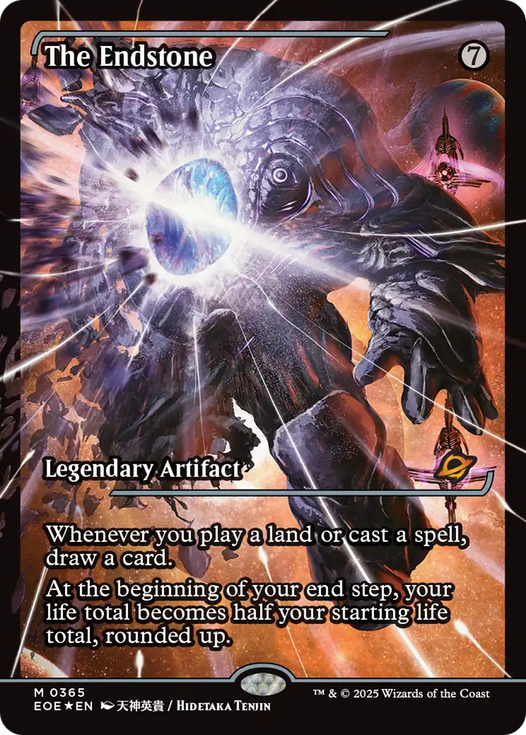 The Endstone (Showcase) [Edge of Eternities] | Cracking-Singles