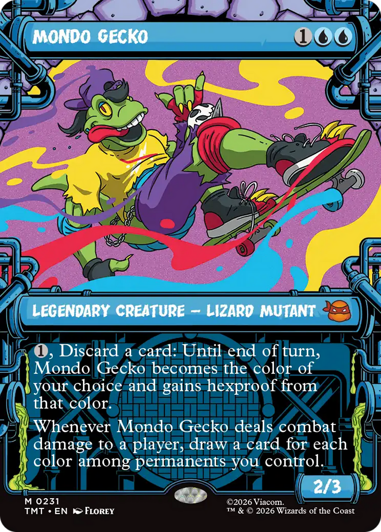 Mondo Gecko (Showcase) [Teenage Mutant Ninja Turtles] | Cracking-Singles