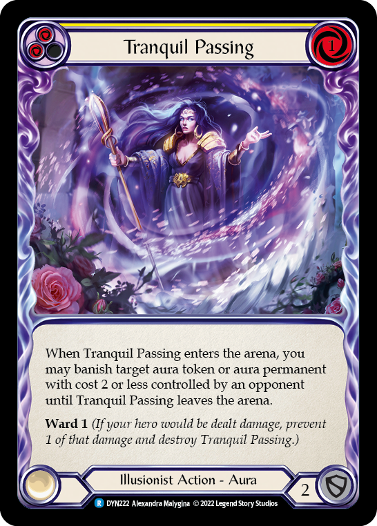 Tranquil Passing (Yellow) [DYN222] (Dynasty) | Cracking-Singles