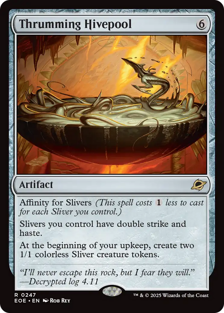 Thrumming Hivepool [Edge of Eternities] | Cracking-Singles