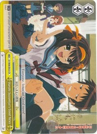 Haruhi Suzumiya's Good News (SY/W08-E023 CR) [The Melancholy of Haruhi Suzumiya] | Cracking-Singles